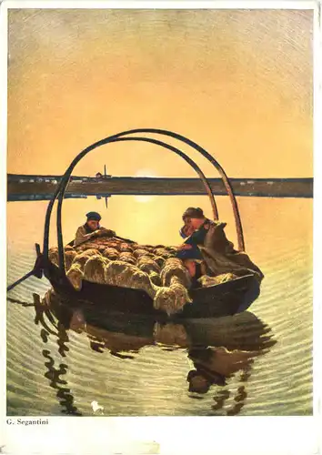 Künstler Ak G. Segantini -681862