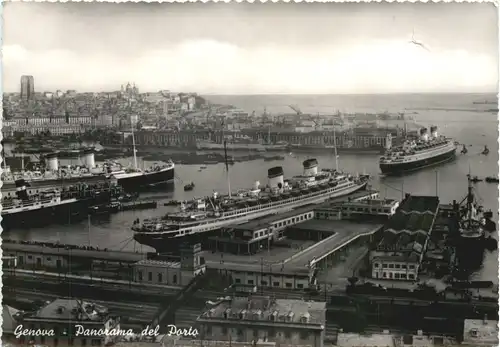 Genova - Panorama del Porto -681910
