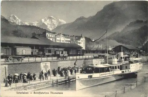 Interlaken - Schiffstation Thunersee -681772