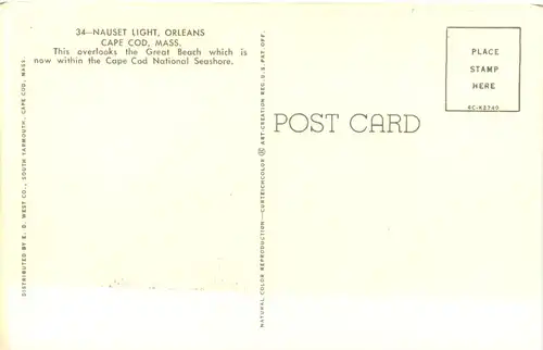 Cape Cod - Nauset Light Orleans -681922