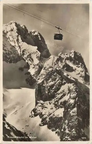 Kreuzeckbahn im Winter - Garmisch -681816