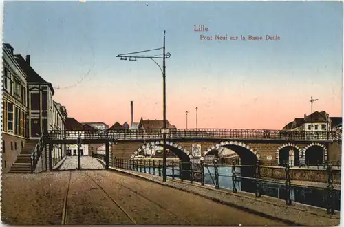 Lille - Pont Neuf - Feldpost Landsturm inf -681956