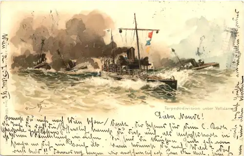 Torpedodivision unter voldampf -681976