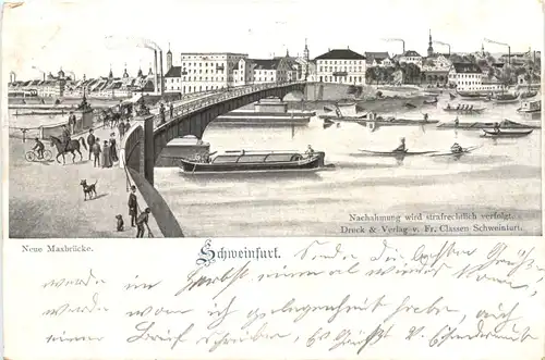 Schweinfurt - Neue Maxbrücke -682180