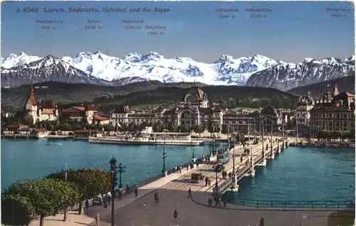 Luzern - Seebrücke -682138
