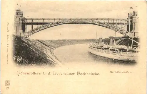 Kiel - Hohenzollern bei der Levensauer Hochbrücke -682234