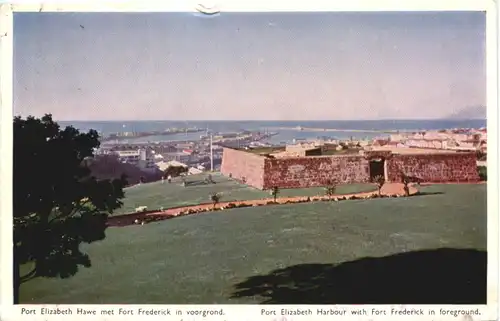 Port Elizabeth Harbour with Fort Frederick -682242