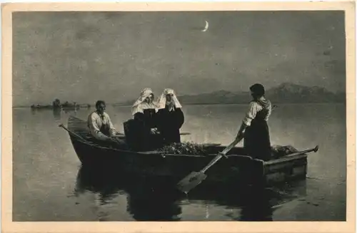 Künstler Ak Jos. Wopfner - Ave Maria -682236