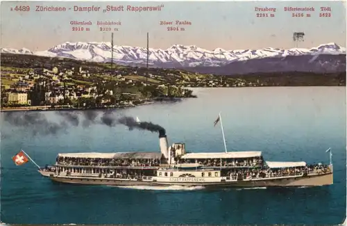 Dampfer Stadt Rapperswil -682524