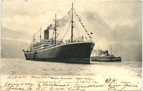 Seattle Harbour - Steamer Minnesota -682450