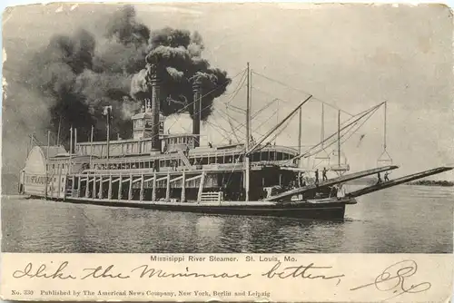 St. Louis - Mississippi River Steamer -682580