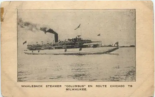 Whaleback Steamer Columbus -682468