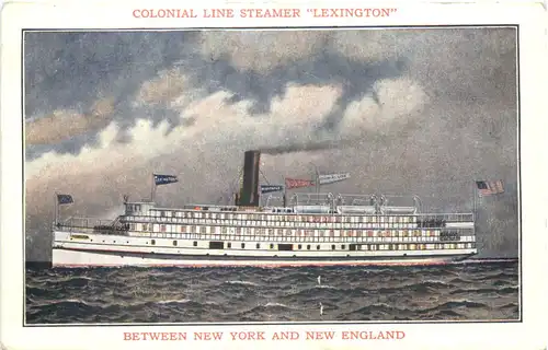 Colonial Line Steamer Lexington -682406