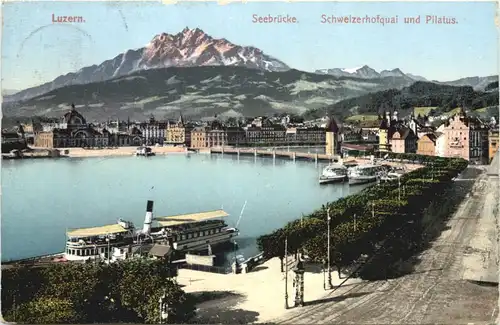 Luzern - Seebrücke -682552
