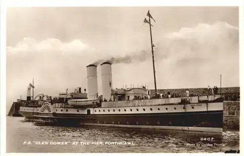 Ship - PS Glen Gower - Porthcawl -682640