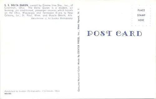 Greene Line Strs. - SS Delta Queen -682634