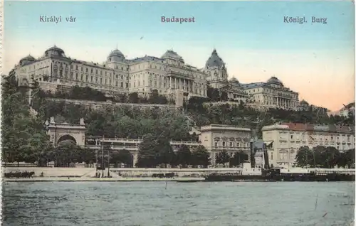 Budapest - Königl. Burg -682658