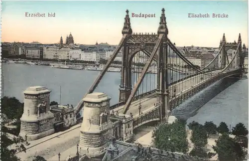 Budapest - Elisabeth Brücke -682652