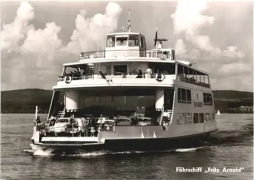 Fährschiff Fritz Arnold - Bodenseefähre Konstanz Meersburg -682808