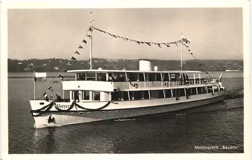 Starnberger See - Motorschiff Bayern -682692