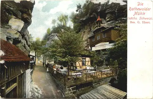 Die Rathewalder Mühle - Sächsische Schweiz -683170