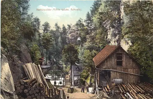 Rathewalder Mühle - Sächsische Schweiz -683174