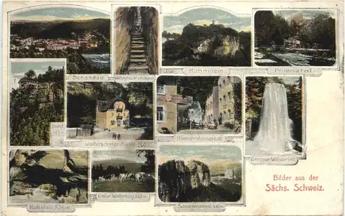 Bilder aus der Sächsischen Schweiz - Hohnstein Schandau -683166