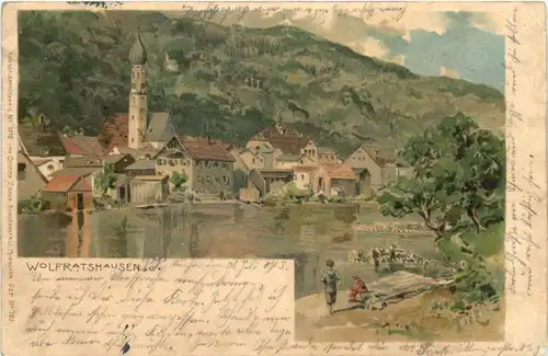 Wolfratshausen - Litho -683270