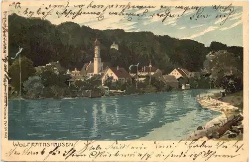 Wolfratshausen - Litho -683274