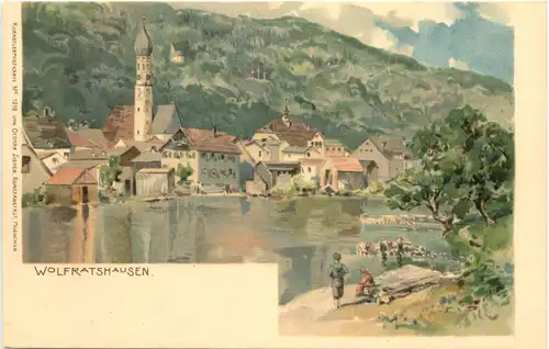 Wolfratshausen - Litho -683262