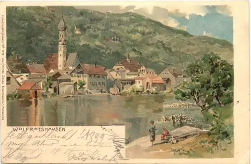 Wolfratshausen - Litho -683272