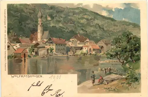 Wolfratshausen - Litho -683276