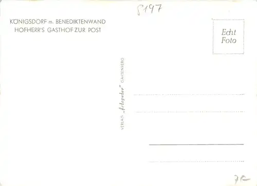 Königsdorf Obb - Hofherrs Gasthof zur Post -683440