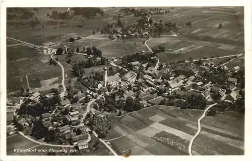 Königsdorf Obb vom Flugzeug aus -683430