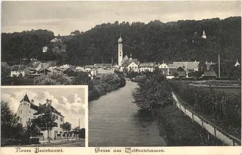 Gruss aus Wolfratshausen - Neues Bezirksamt -683684