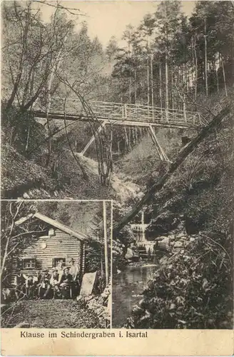 Klause im Schindergraben - Isartal -683590