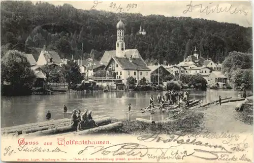 Gruss aus Wolfratshausen -683726