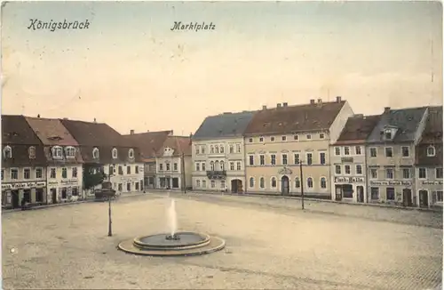 Königsbrück - Marktplatz -684120