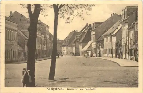 Königsbrück - Kamenzer- und Poststrasse -683986