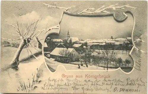 Gruss aus Königsbrück im Winter -684012