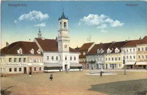 Königsbrück - Marktplatz -684132