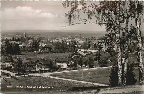 Weilheim - Blick vom Cafe Görgl -684364