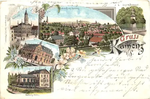 Gruss aus Kamenz - Litho -684300