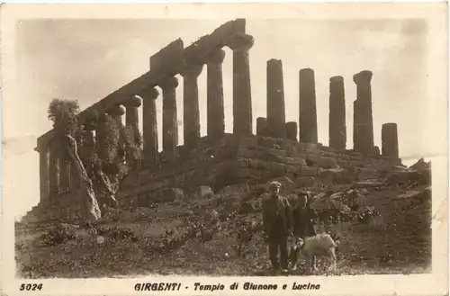 Girgenti - Tempio di Giunone e Lucina -684376