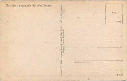 Neustift gegen Stubaier Ferner -684484