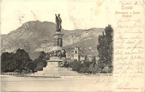 Trento - Monumento a Dante Alighieri -684460
