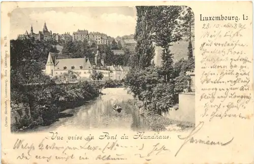 Luxembourg - Pont du Hundhaus -684458