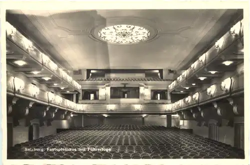 Salzburg - Festspielhaus mit Führerloge -684522