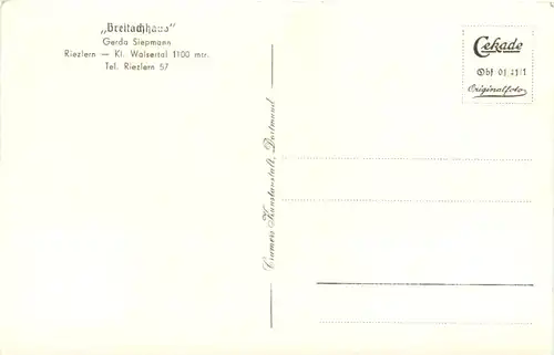 Riezlern - Breitachhaus -684558