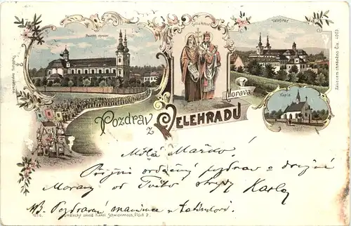 Pozdrav z Velehradu Morava - Litho -664634